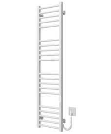 Электрический полотенцесушитель Deffi Lima П20 300х1300 правое подключение WD04 белый A.LI.130.30.20.E.W.R.4