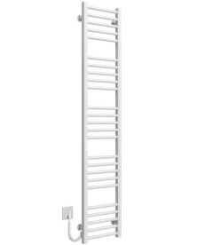Электрический полотенцесушитель Deffi Lima П25 300х1600 левое подключение WD04 белый A.LI.160.30.25.E.W.L.4