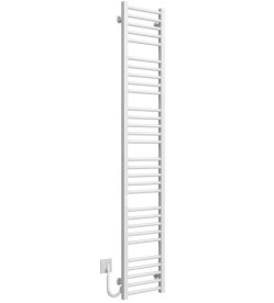 Электрический полотенцесушитель Deffi Lima П30 300х1800 левое подключение WD04 белый A.LI.180.30.30.E.W.L.4