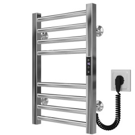 Электрический полотенцесушитель Deffi Lima П8 400х500 правое подключение JD04 хром A.LI.50.40.8.E.C.R.2