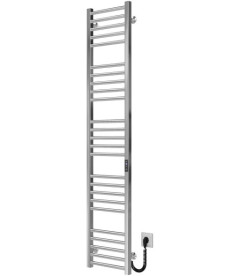 Электрический полотенцесушитель Deffi Lima П25 400х1600 правое подключение JD04 хром A.LI.160.40.25.E.C.R.2