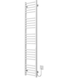 Электрический полотенцесушитель Deffi Lima П25 400х1600 правое подключение WD04 белый A.LI.160.40.25.E.W.R.4