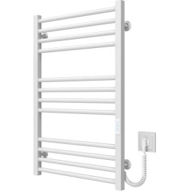 Електрична сушарка для рушників Deffi Lima П12 500х800 правильне підключення WD04 білий A.LI.80.50.12.E.W.R.4