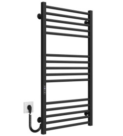 Электрический полотенцесушитель Deffi Lima П15 500х1000 левое подключение JD04 черный A.LI.100.50.15.E.B.L.2