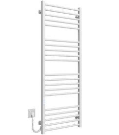 Электрический полотенцесушитель Deffi Lima П20 500х1300 левое подключение WD04 белый A.LI.130.50.20.E.W.L.4