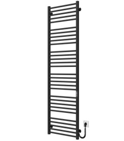 Электрический полотенцесушитель Deffi Lima П30 500х1800 правое подключение JD04 черный A.LI.180.50.30.E.B.R.2