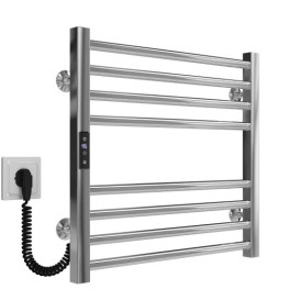 Електрична сушарка для рушників Deffi Lima П8 600х500 ліве підключення JD04 хром A.LI.50.60.8.E.C.L.2