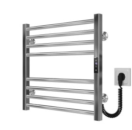Электрический полотенцесушитель Deffi Lima П8 600х500 правое подключение JD04 хром A.LI.50.60.8.E.C.R.2