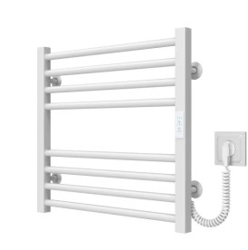 Электрический полотенцесушитель Deffi Lima П8 600х500 правое подключение WD04 белый A.LI.50.60.8.E.W.R.4