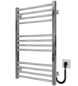 Електрична сушарка для рушників Deffi Lima П12 600х800 праве підключення JD04 хром A.LI.80.60.12.E.C.R.2