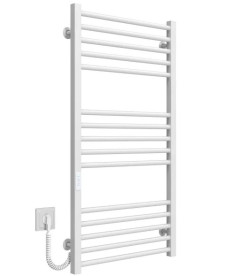 Електрична сушарка для рушників Deffi Lima П15 600х1000 ліве підключення WD04 білий A.LI.100.60.15.E.W.L.4