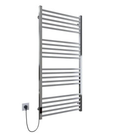 Електрична сушарка для рушників Deffi Lima П20 600х1300 ліве підключення JD04 хром A.LI.130.60.20.E.C.L.2