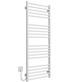 Электрический полотенцесушитель Deffi Lima П20 600х1300 левое подключение WD04 белый A.LI.130.60.20.E.W.L.4