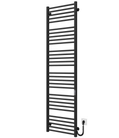 Электрический полотенцесушитель Deffi Lima П30 600х1800 правое подключение JD04 черный A.LI.180.60.30.E.B.R.2