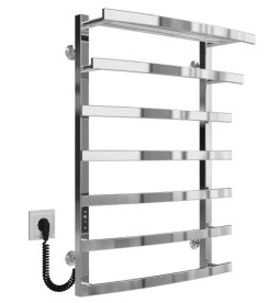 Електрична сушарка для рушників Deffi Lotos П7 400х800 ліве підключення JD04 хром A.LO.80.40.7.E.C.L.2