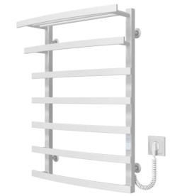 Електрична сушарка для рушників Deffi Lotos П7 400х800 праве підключення WD04 білий A.LO.80.40.7.E.W.R.4