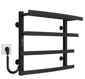 Електрична сушарка для рушників Deffi Lotos П4 500х500 ліве підключення JD04 A.LO.50.50.4.E.B.L.2