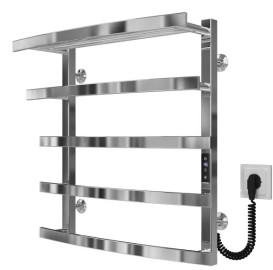 Электрический полотенцесушитель Deffi Lotos П5 500х600 правое подключение JD04 хром A.LO.60.50.5.E.C.R.2