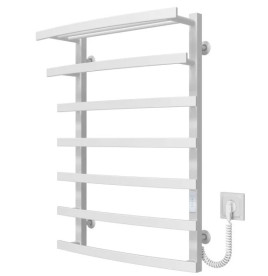 Электрический полотенцесушитель Deffi Lotos П7 500х800 правое подключение WD04 белый A.LO.80.50.7.E.W.R.4