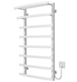 Електрична сушарка для рушників Deffi Lotos П8 500х1000 праве підключення WD04 білий A.LO.100.50.8.E.W.R.4