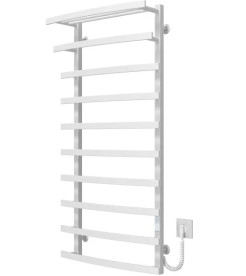 Электрический полотенцесушитель Deffi Lotos П10 500х1200 правое подключение WD04 белый A.LO.120.50.10.E.W.R.4