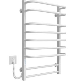 Електрична сушарка для рушників Deffi Lux П9 400х800 ліве підключення WD04 білий A.LU.80.40.9.E.W.L.4