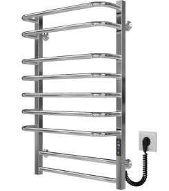 Електрична сушарка для рушників Deffi Lux П9 400х800 праве підключення JD04 хром A.LU.80.40.9.E.C.R.2