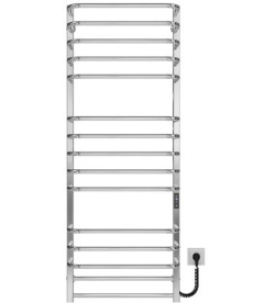 Электрический полотенцесушитель Deffi Lux П15 400х1400 правое подключение JD04 хром A.LU.140.40.15.E.C.R.2