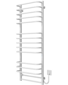 Сушарка для рушників електрична Deffi Lux П15 400х1400 праве підключення WD04 білий A.LU.140.40.15.E.W.R.4