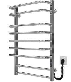 Електрична сушарка для рушників Deffi Lux П9 500х800 праве підключення JD04 хром A.LU.80.50.9.E.C.R.2