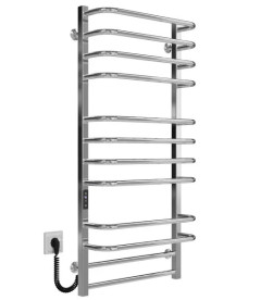 Электрический полотенцесушитель Deffi Lux П12 500х1100 левое подключение JD04 хром A.LU.110.50.12.E.C.L.2
