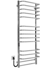 Электрический полотенцесушитель Deffi Lux П15 500х1400 левое подключение JD04 хром A.LU.140.50.15.E.C.L.2