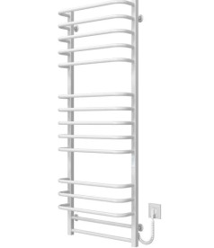 Электрический полотенцесушитель Deffi Lux П15 500х1400 правое подключение WD04 белый A.LU.140.50.15.E.W.R.4