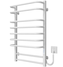 Электрический полотенцесушитель Deffi Lux П9 600х800 правое подключение WD04 белый A.LU.80.60.9.E.W.R.4