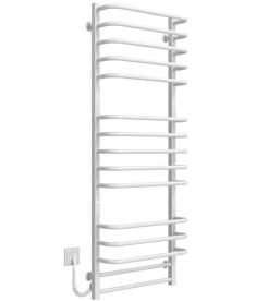 Електрична сушарка для рушників Deffi Lux П15 600х1400 ліве підключення WD04 білий A.LU.140.60.15.E.W.L.4