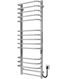 Электрический полотенцесушитель Deffi Lux П15 600х1400 правое подключение JD04 хром A.LU.140.60.15.E.C.R.2