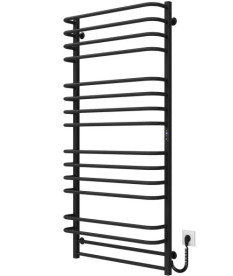 Электрический полотенцесушитель Deffi Lux П16 700х1500 правое подключение JD04 черный A.LU.150.70.16.E.B.R.2