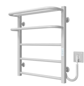 Электрический полотенцесушитель Deffi Lux Hotel П5 400х600 правое подключение WD04 белый A.LH.60.40.5.E.W.R.4