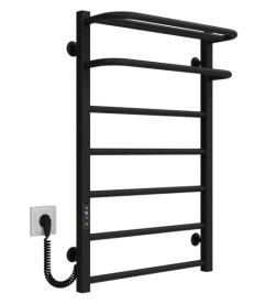 Электрический полотенцесушитель Deffi Lux Hotel П7 400х800 левое подключение JD04 черный A.LH.80.40.7.E.B.L.2