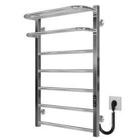 Электрический полотенцесушитель Deffi Lux Hotel П7 400х800 правое подключение JD04 хром A.LH.80.40.7.E.C.R.2