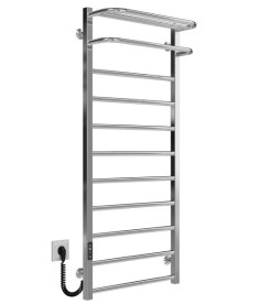 Электрический полотенцесушитель Deffi Lux Hotel П11 400х1200 левое подключение JD04 хром A.LH.120.40.11.E.C.L.2