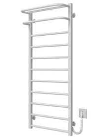 Электрический полотенцесушитель Deffi Lux Hotel П11 400х1200 правое подключение WD04 белый A.LH.120.40.11.E.W.R.4