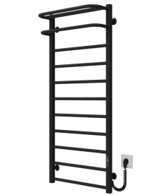 Электрический полотенцесушитель Deffi Lux Hotel П11 400х1200 правое подключение JD04 черный A.LH.120.40.11.E.B.R.2