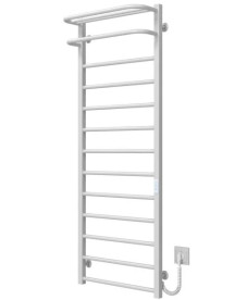 Сушарка для рушників електрична Deffi Lux Hotel П13 400х1400 праве підключення WD04 білий A.LH.140.40.13.E.W.R.4