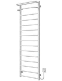 Электрический полотенцесушитель Deffi Lux Hotel П15 400х1600 правое подключение WD04 белый A.LH.160.40.15.E.W.R.4