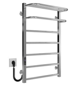 Электрический полотенцесушитель Deffi Lux Hotel П7 500х800 левое подключение JD04 хром A.LH.80.50.7.E.C.L.2