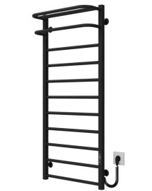 Электрический полотенцесушитель Deffi Lux Hotel П11 500х1200 правое подключение JD04 черный A.LH.120.50.11.E.B.R.2