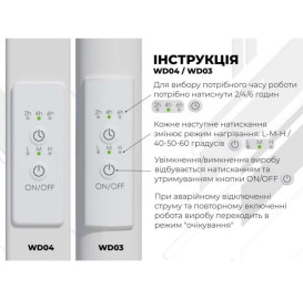 Электрический полотенцесушитель Deffi Lux Hotel П13 500х1400 правое подключение WD04 белый A.LH.140.50.13.E.W.R.4