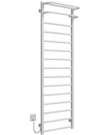 Сушарка для рушників електрична Deffi Lux Hotel П15 500х1600 ліве підключення WD04 білий A.LH.160.50.15.E.W.L.4