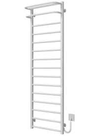 Сушарка для рушників електрична Deffi Lux Hotel П15 500х1600 праве підключення WD04 білий A.LH.160.50.15.E.W.R.4